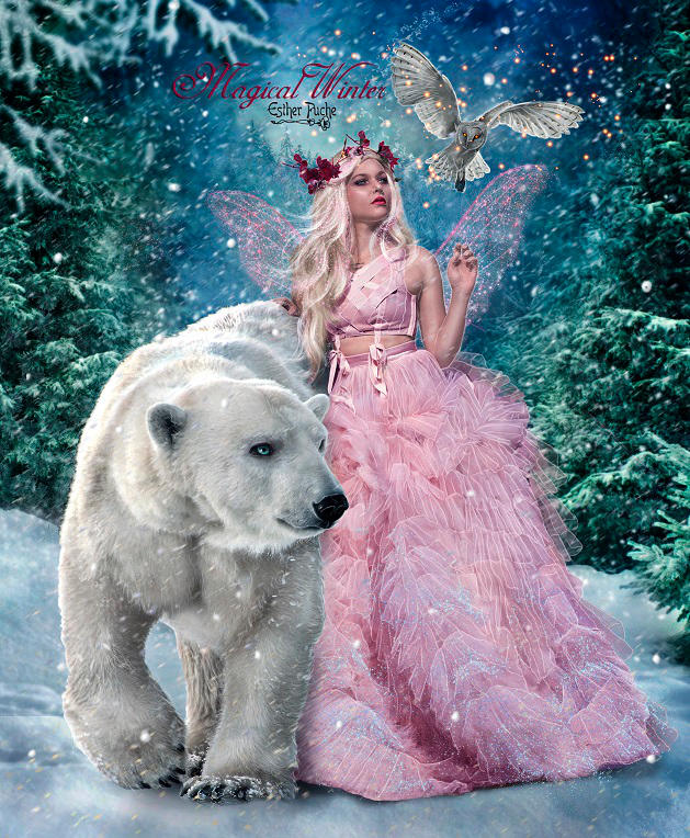 Magical Winter by EstherPuche-Art on DeviantArt