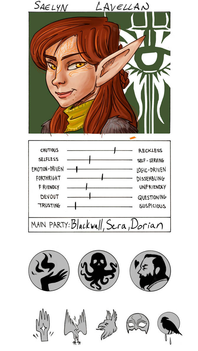 Saelyn Lavellan by bukittyan