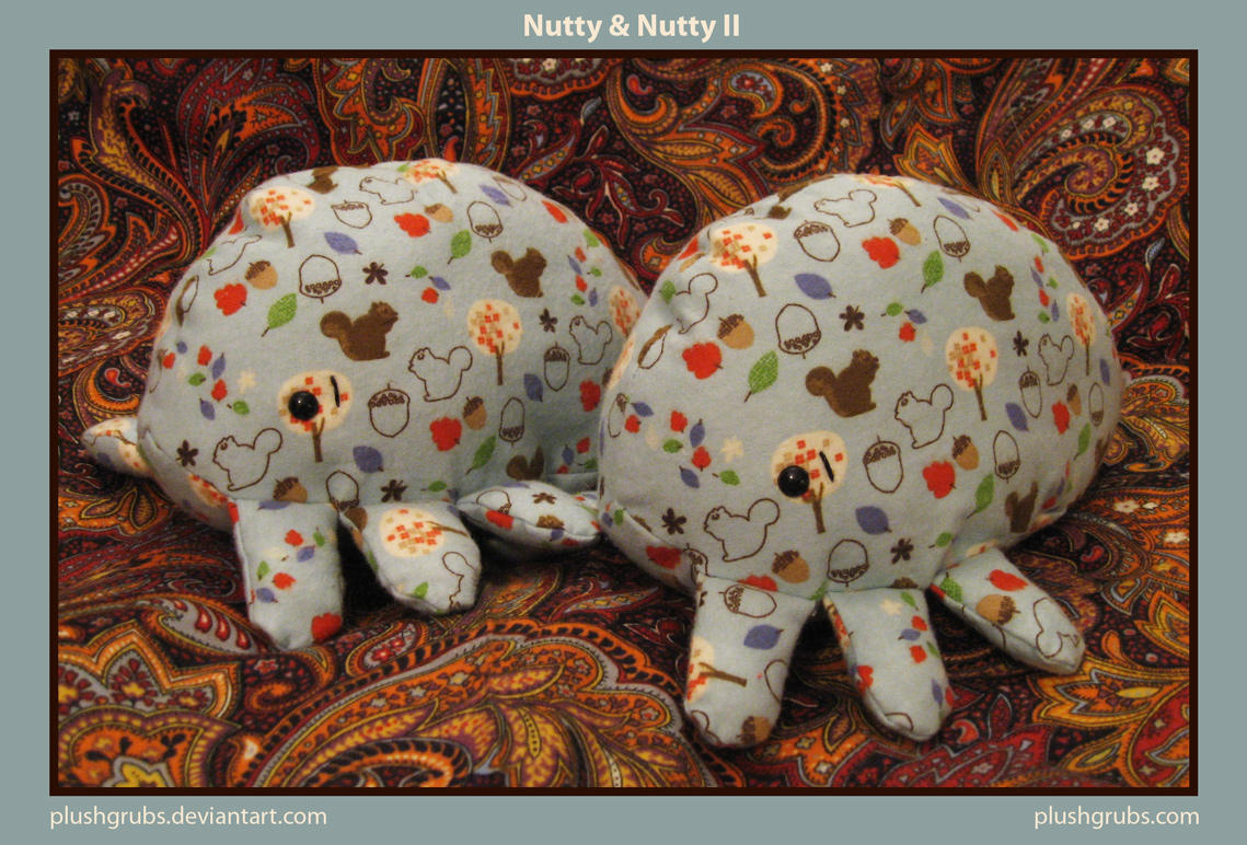 Nutty and Nutty II by blushplush