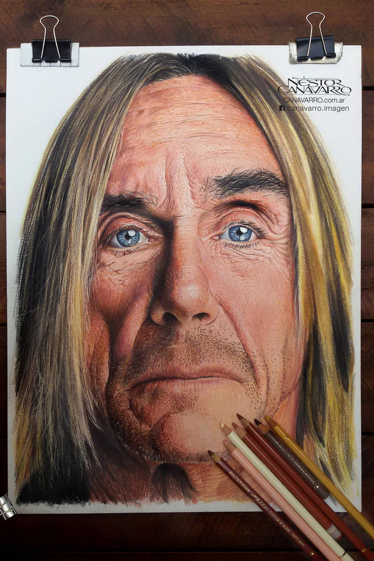 Iggy Pop by NestorCanavarro