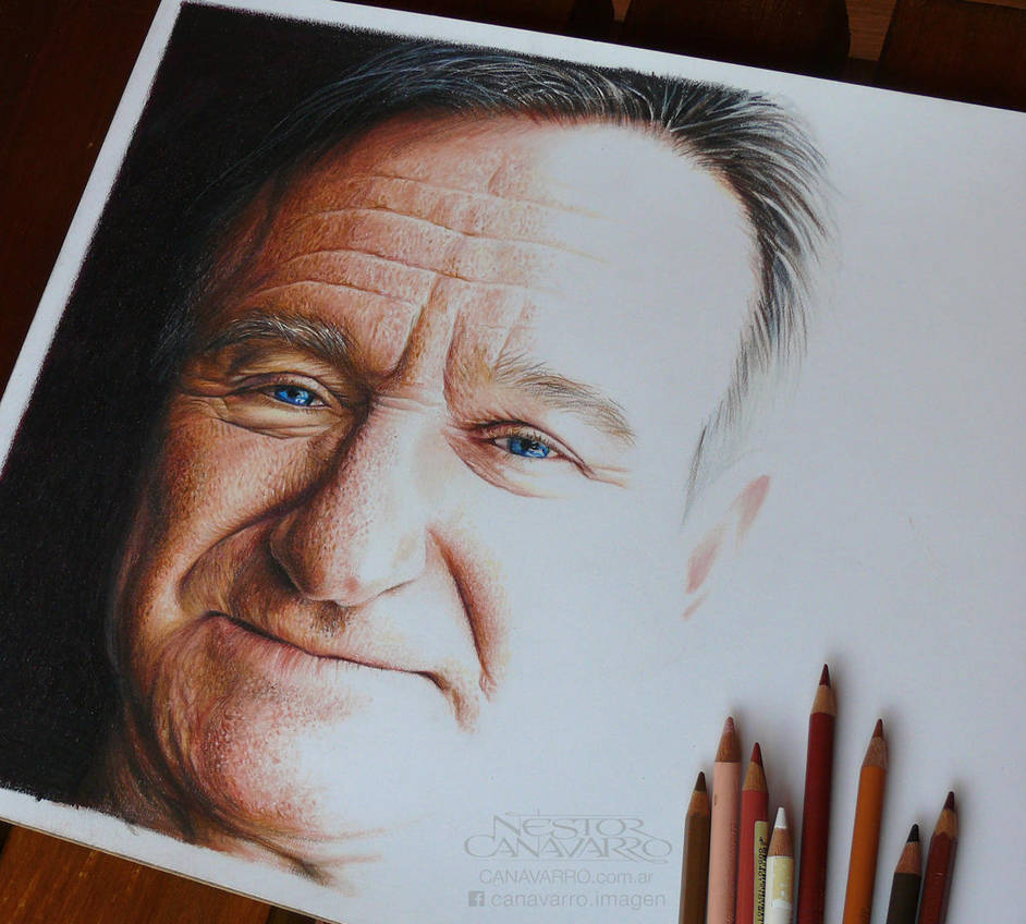 Robin Williams - WIP by NestorCanavarro