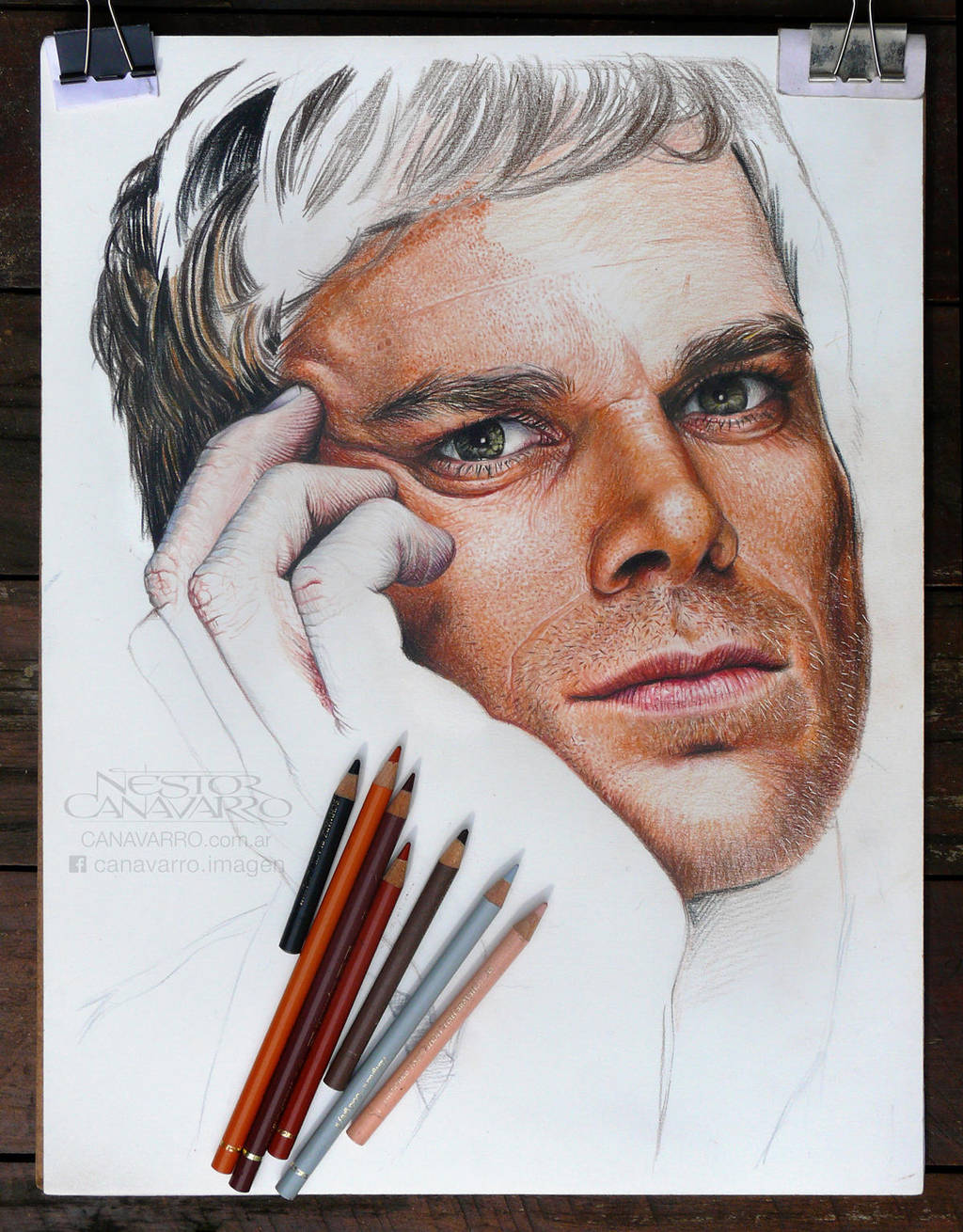 Dexter Morgan (Michael C. Hall) - WIP - State 4 by NestorCanavarro