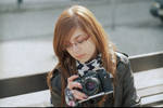girl with the zenit 2 by StupidRainyDay