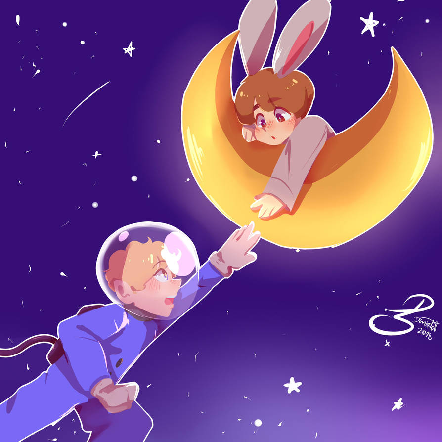 To the moon! by Reisen-chan2002 To the moon! by Reisen-chan2002