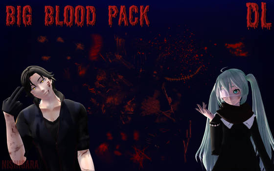 MMD Big blood texture pack DL by NiShiGara