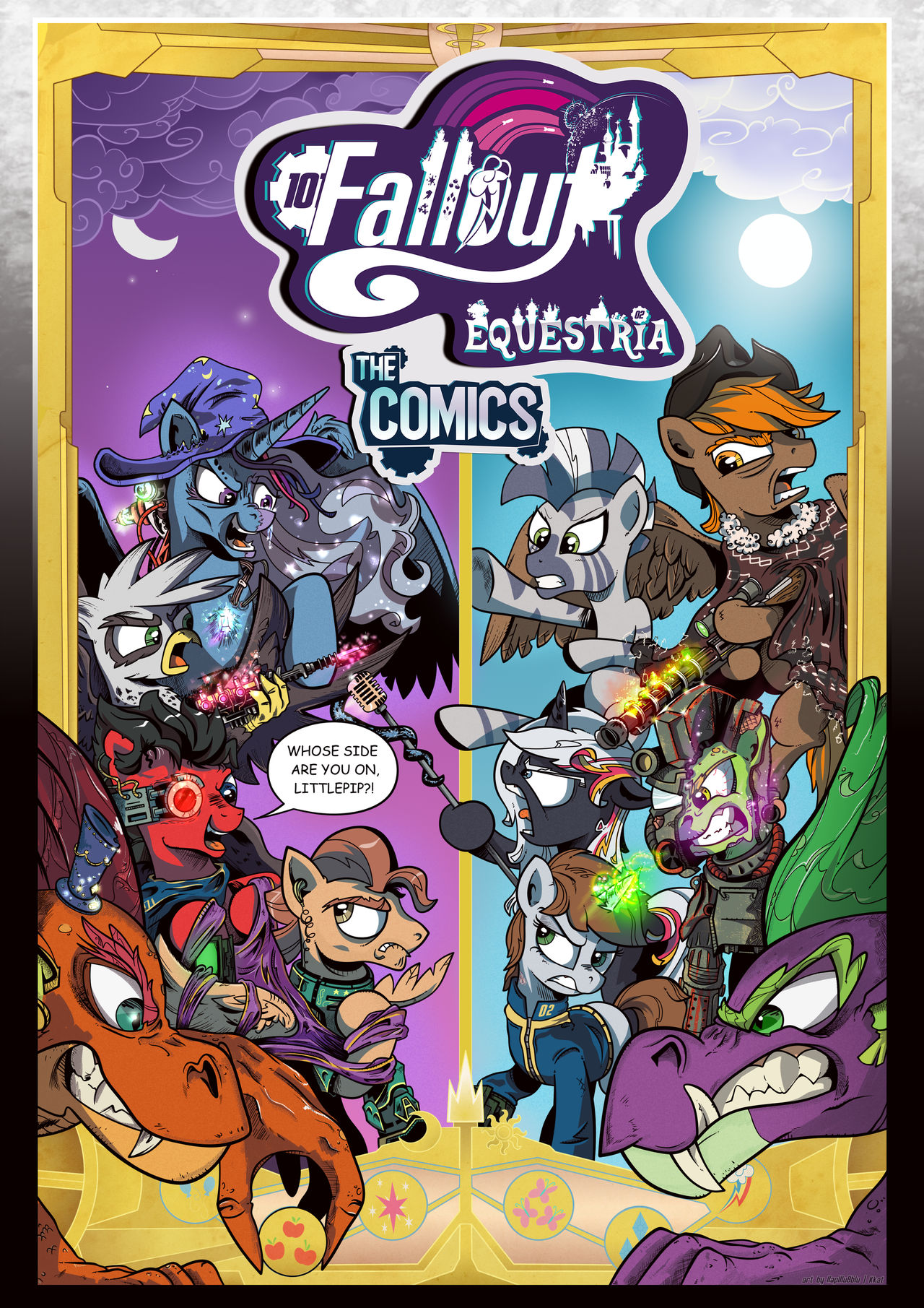 Comic book cover - FOE by IIapIIIuBbIu