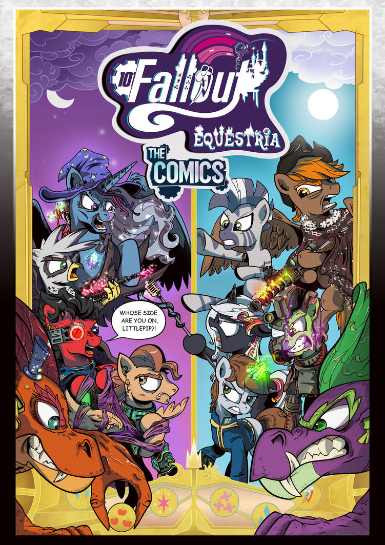 Comic book cover - FOE by IIapIIIuBbIu