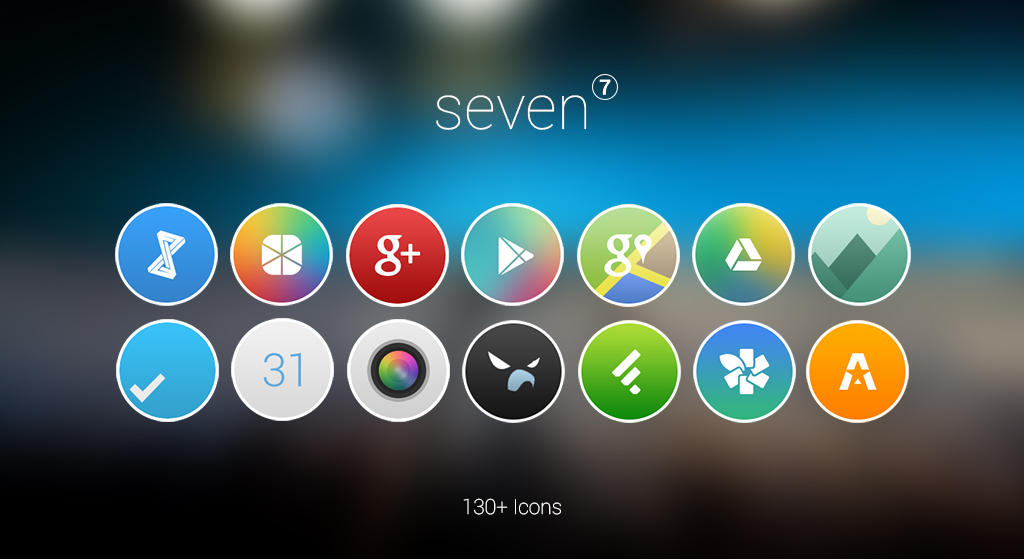 Seven - Apex / Nova Icon Pack by xNiikk