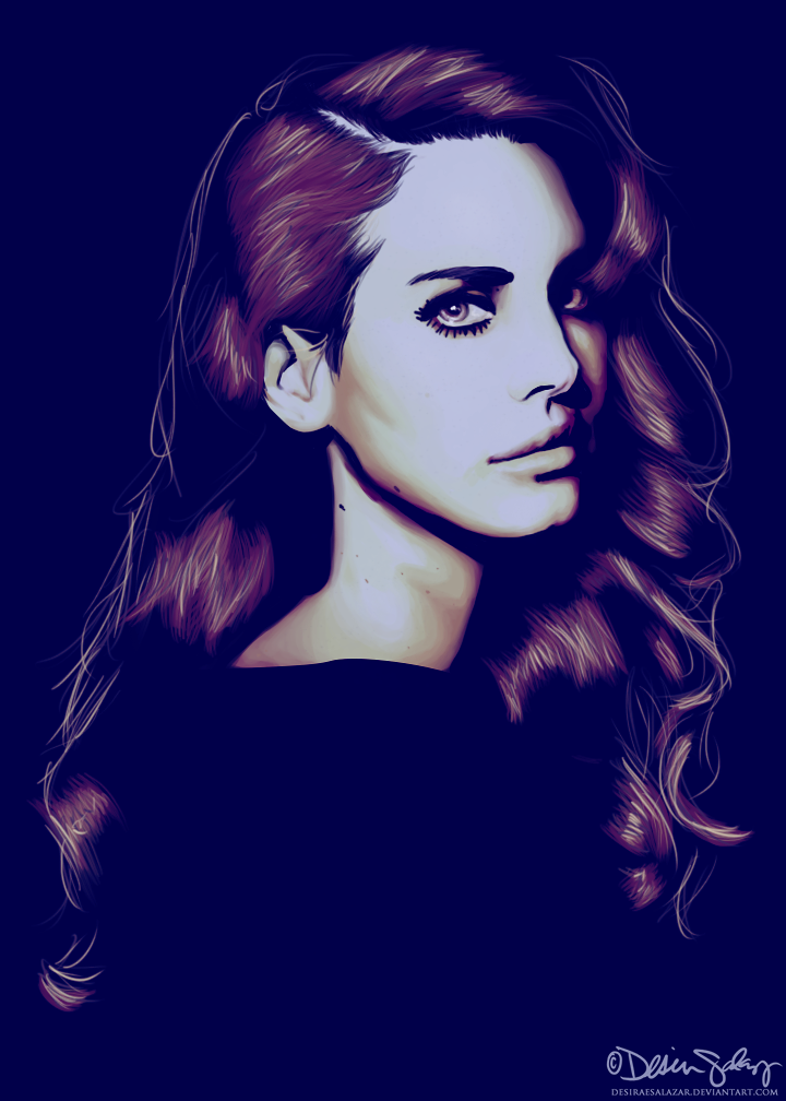 Lana Del Rey by DesiraeSalazar