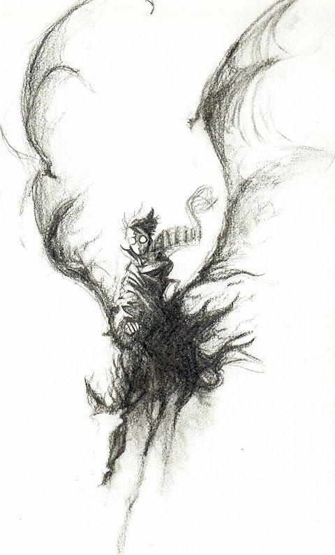 Harry and the Thestral by chicxulub