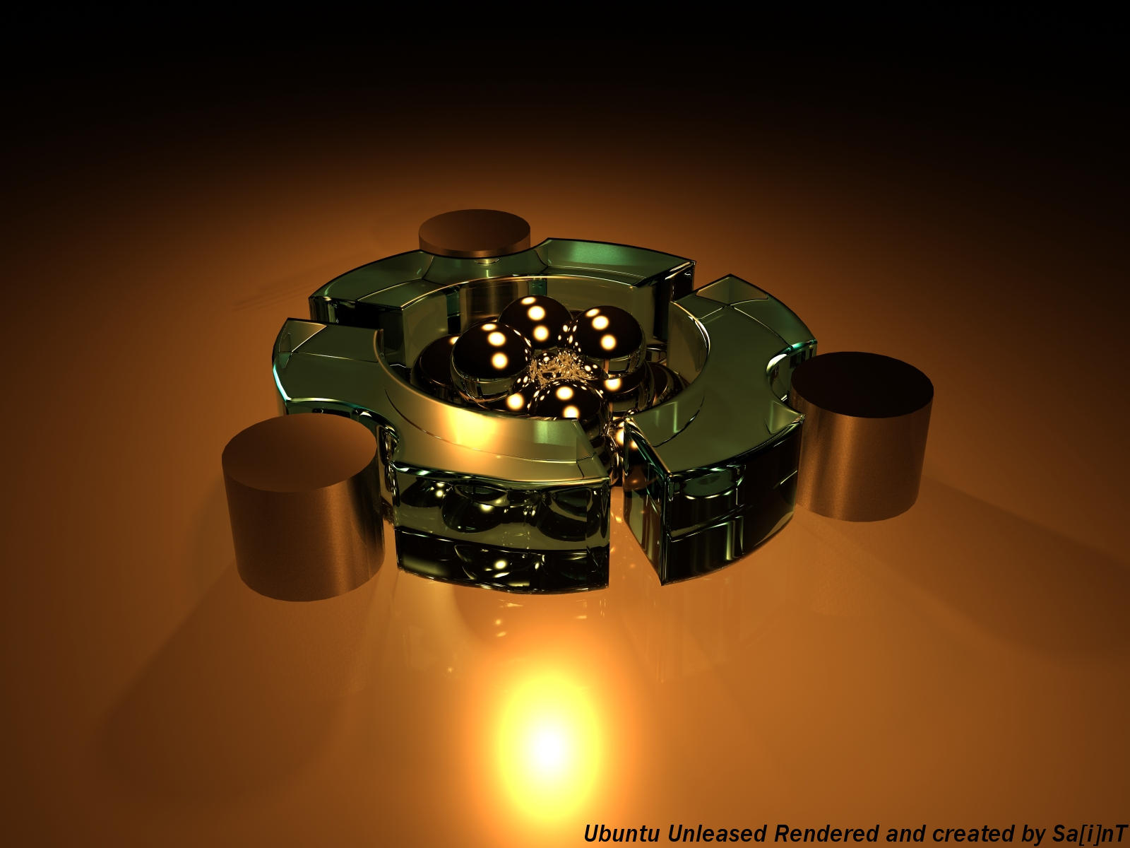 Ubuntu Logo Hi-def by thediamondsaint