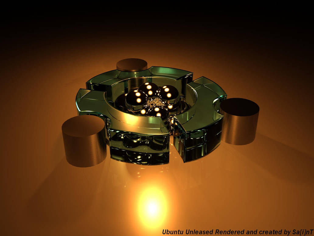 Ubuntu Logo Hi-def by thediamondsaint