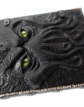 Ancient Chthonian Book - Livre de Cthulhu by MilleCuirs