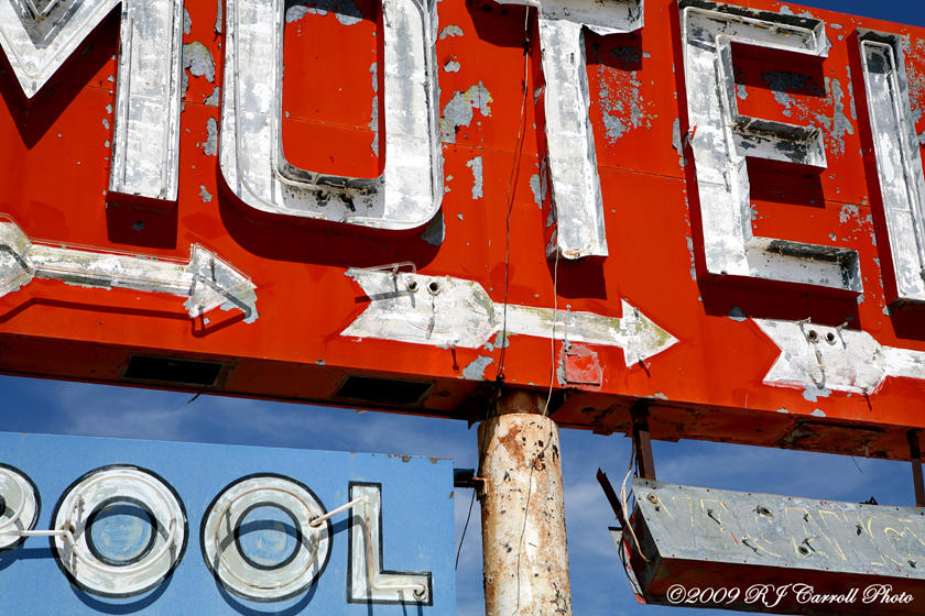 Motel Sign I by rjcarroll