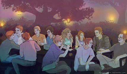 The Weasleys by scribblerian