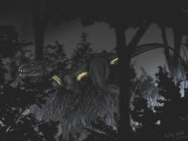 It lurks in the dark by CynderxNero