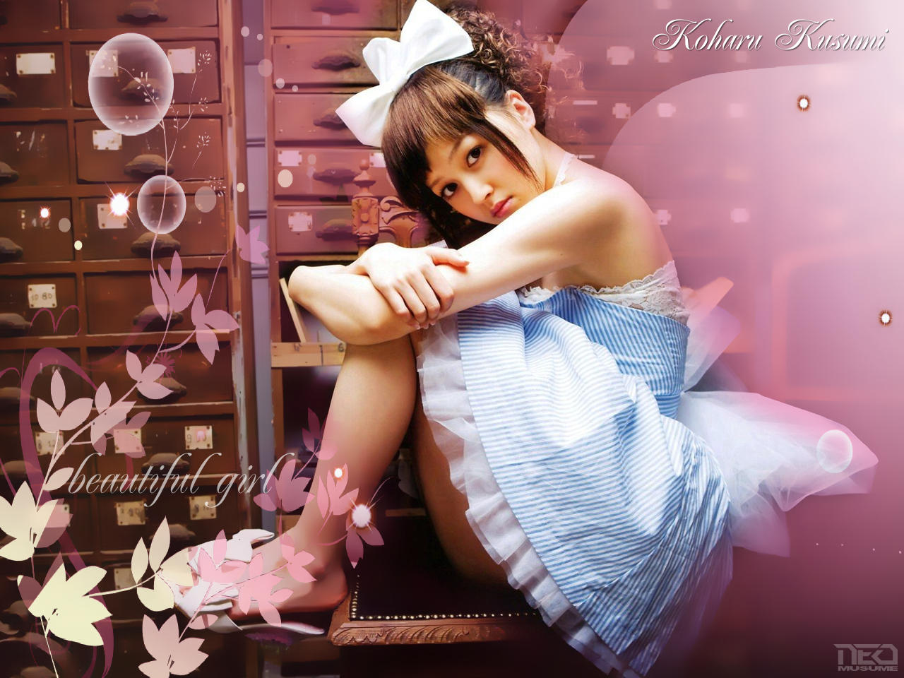 Koharu Kusumi little girl by NEO-Musume