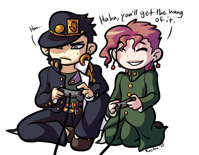 JJBA videogames by RasTear