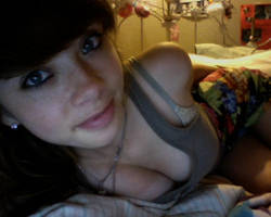 Lying in bed by bunnycuddle