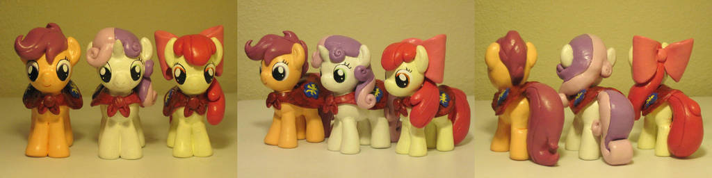 The Cutie Mark Crusaders My Little Pony FiM by Blackout-Comix