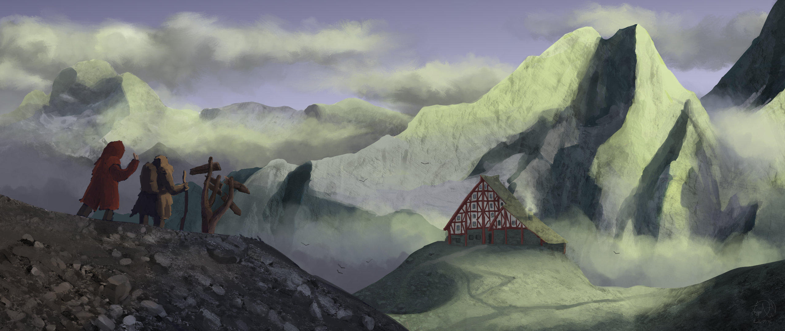 Mountain path by xTernal7