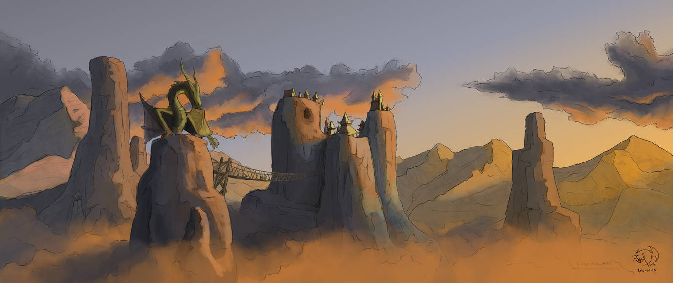 The Wyvern Peaks (v2.0) by xTernal7