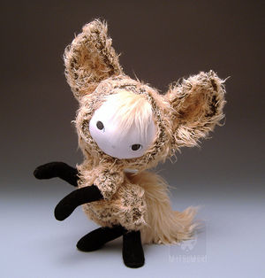 Toko Kitsune Fox Plush Doll by kaijumama