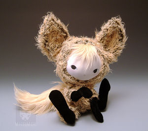Kitsune Fox Plush Doll 2nd Pic by kaijumama
