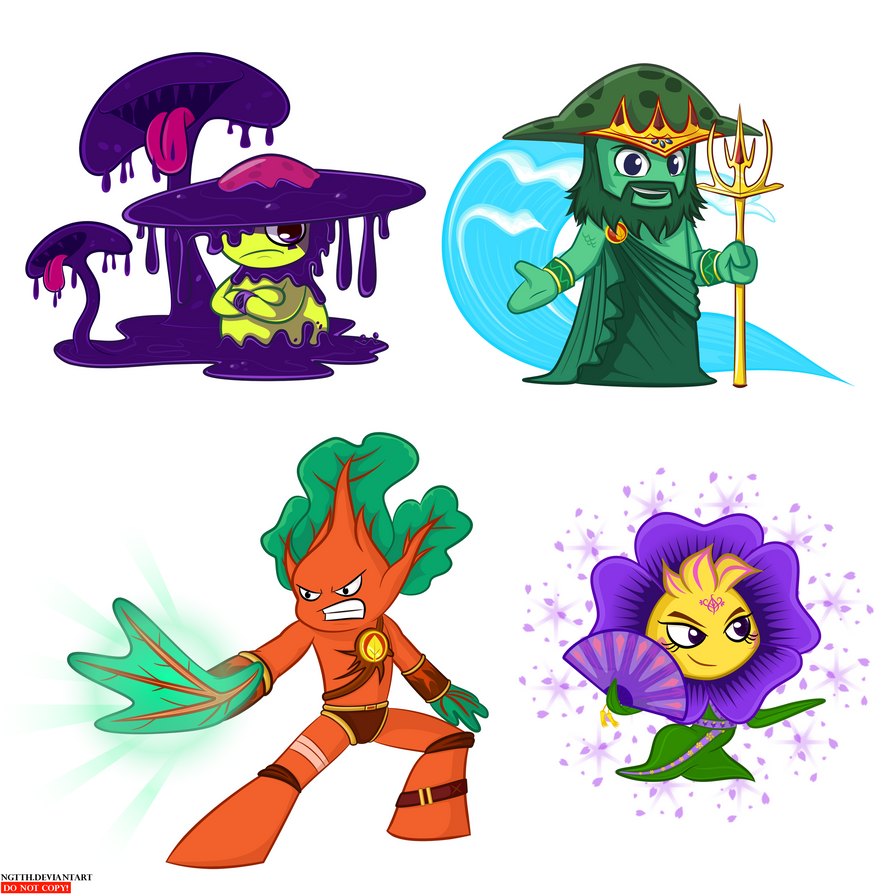 Pvz Heroes Art Cover Lightstar345 Collection P1 By Ngtth On Deviantart