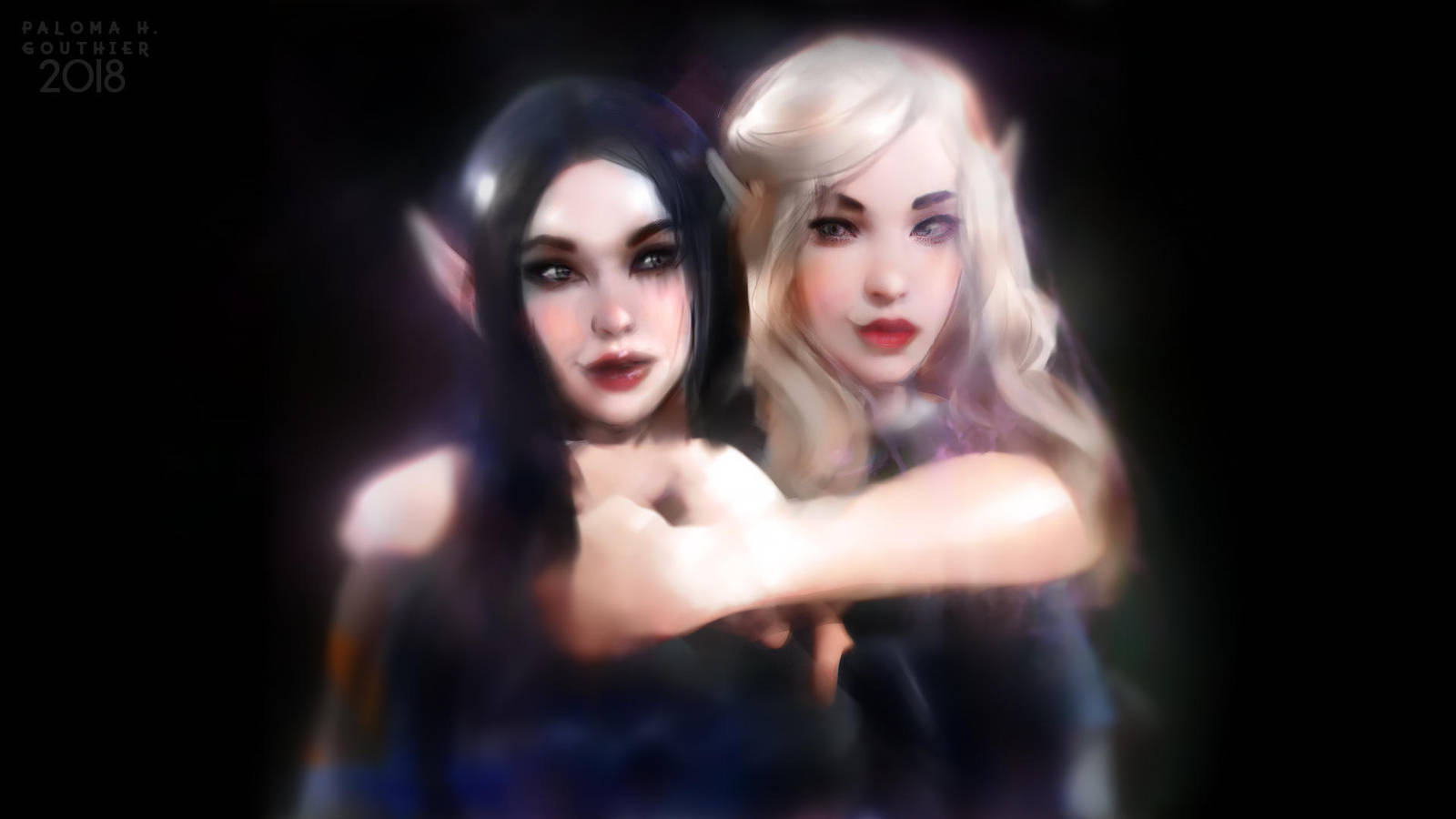 The Sisters by PalomaGouthier