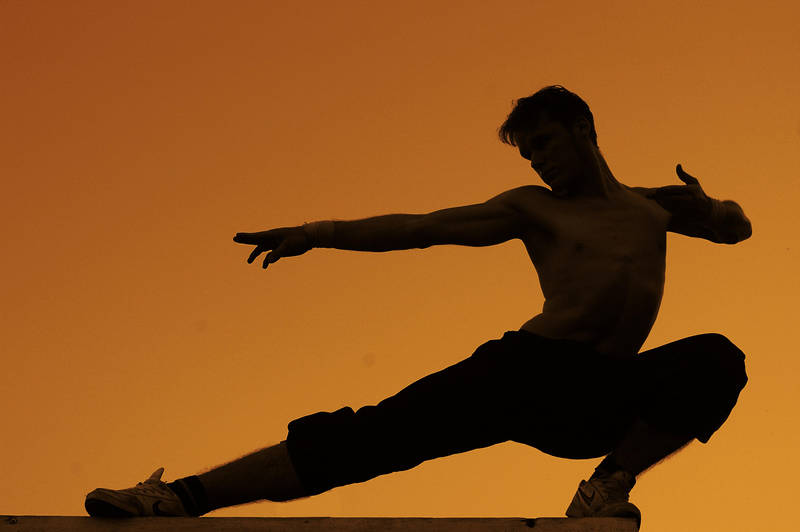 Martial Arts in the Sunset by MINORITYmaN