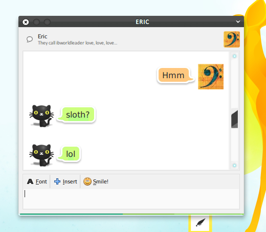 Adium Message Styles in Pidgin by guiwhore