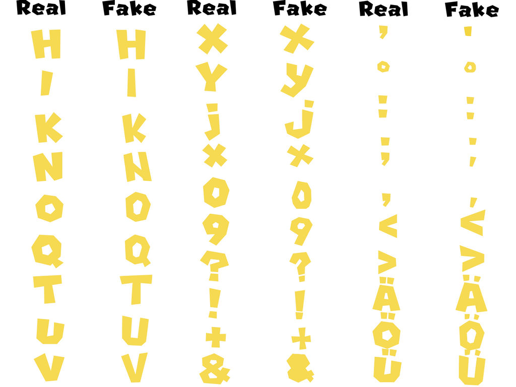 MARIOFontv3 Solid Buatan vs New Super Mario Font U by ...
