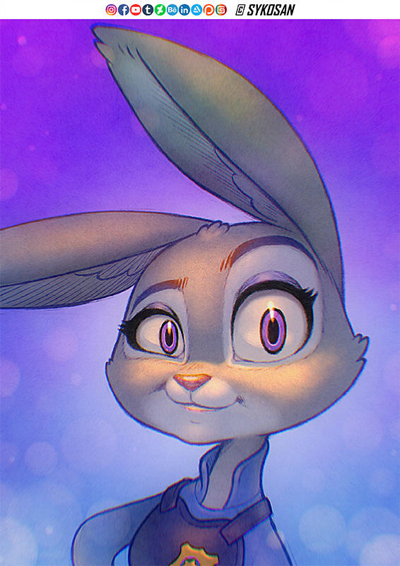 Judy Hopps by sykosan