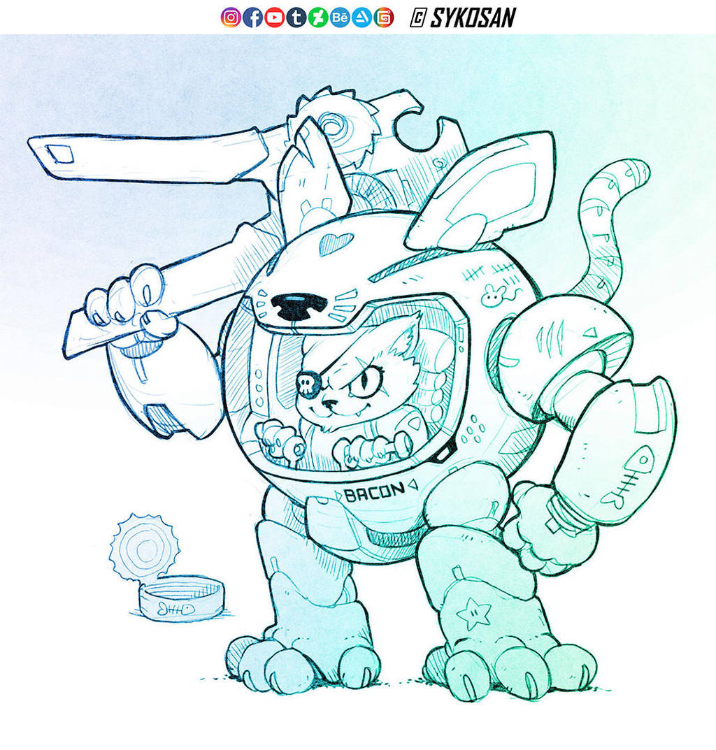 Battle Bacon by sykosan
