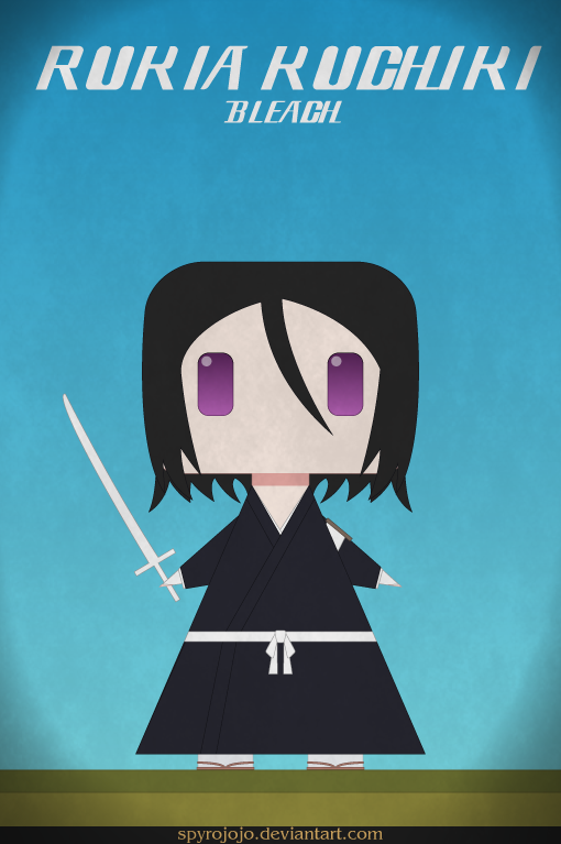Rukia - bleach by spyrojojo Rukia - bleach by spyrojojo