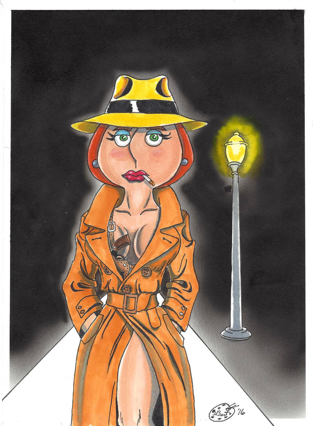 Gumshoe Lois by kiff57krocker