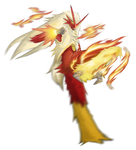 Blaze Kick (Blaziken) by Gladecleaver