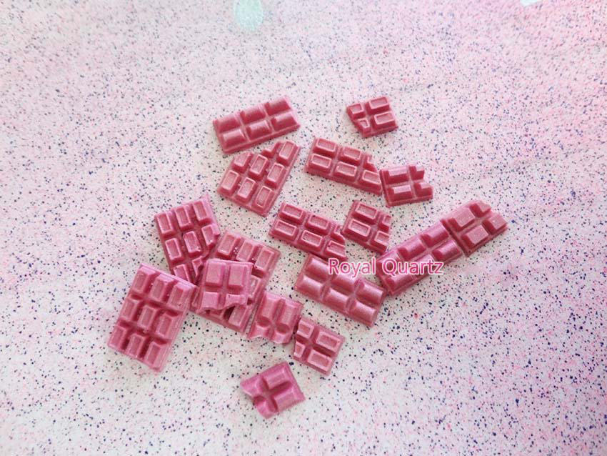Chocolate Bars - Medium Pink by royalquartz