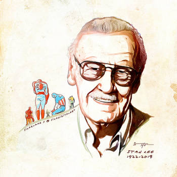 RIP Stan Lee! by sivadigitalart