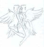 Double Wing Sketch by patitomuerto