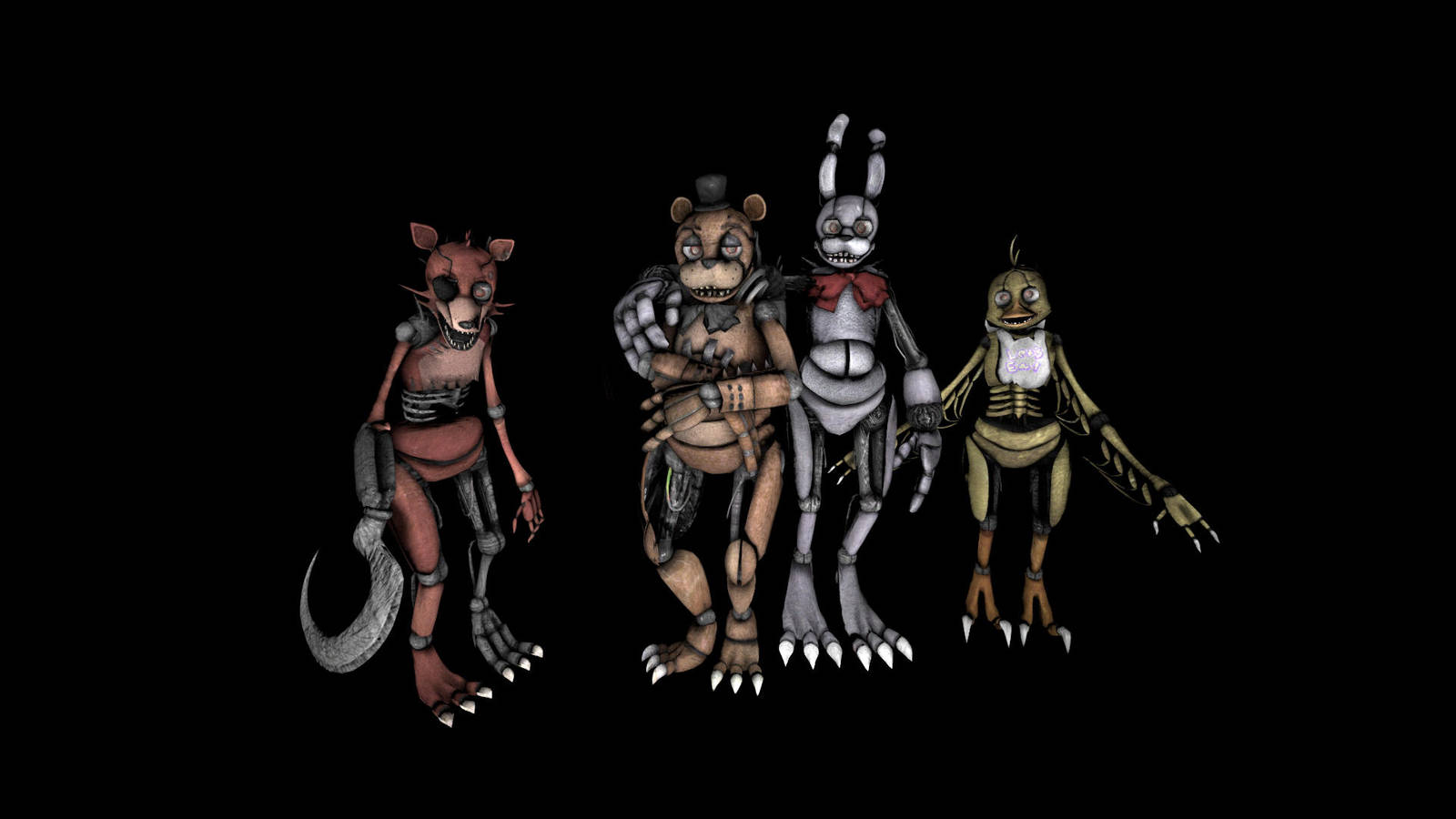 Draw Kill animatronics by Mnomemetic on DeviantArt