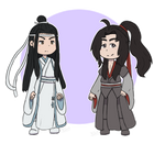 Mo Dao Zu Shi Chibis by Tails-Crossing