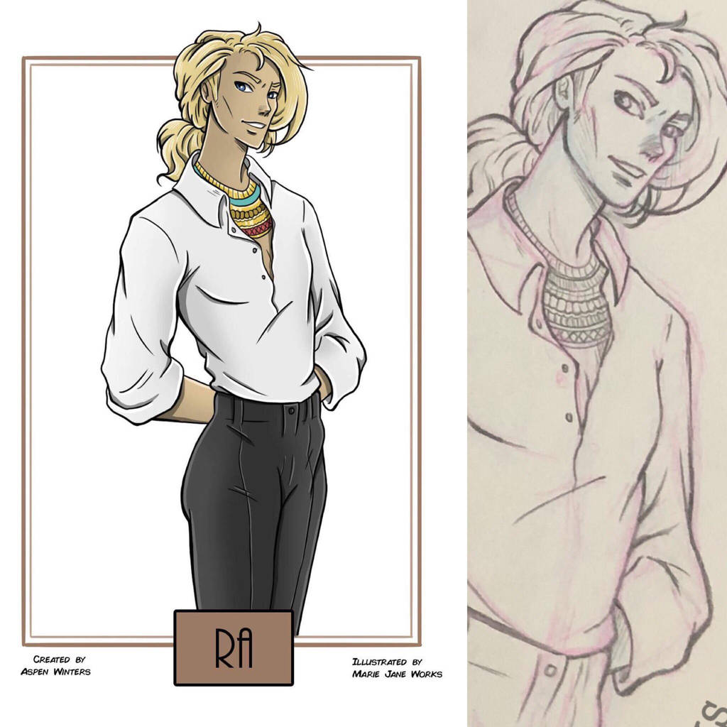 Human Ra by MarieJaneWorks