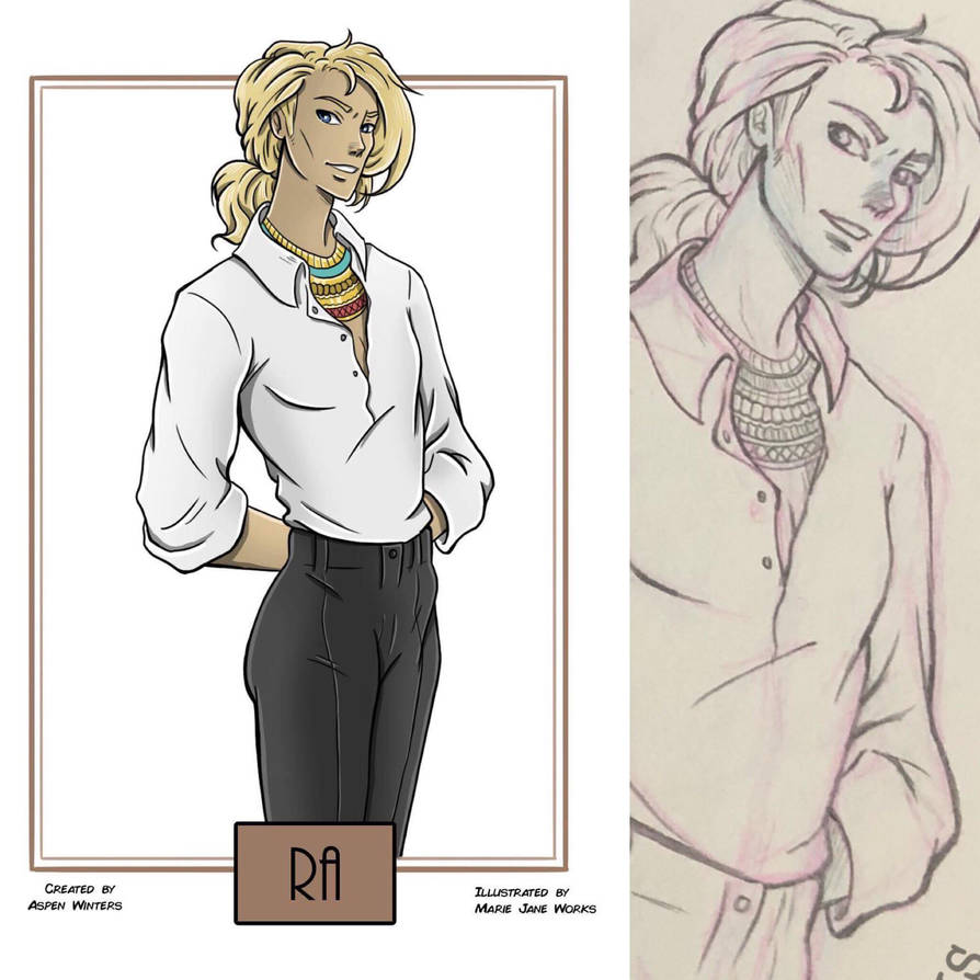 Human Ra by MarieJaneWorks