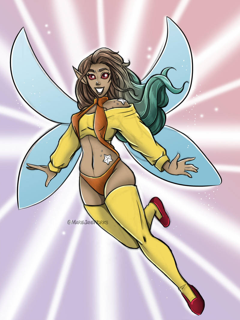 SIS: Sunny Pixie by MarieJaneWorks