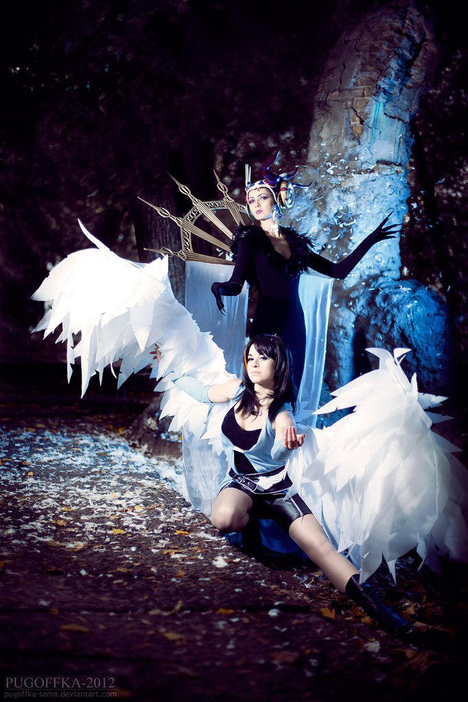 Rinoa Heartilly and Edea Kramer by GarnetTilAlexandros