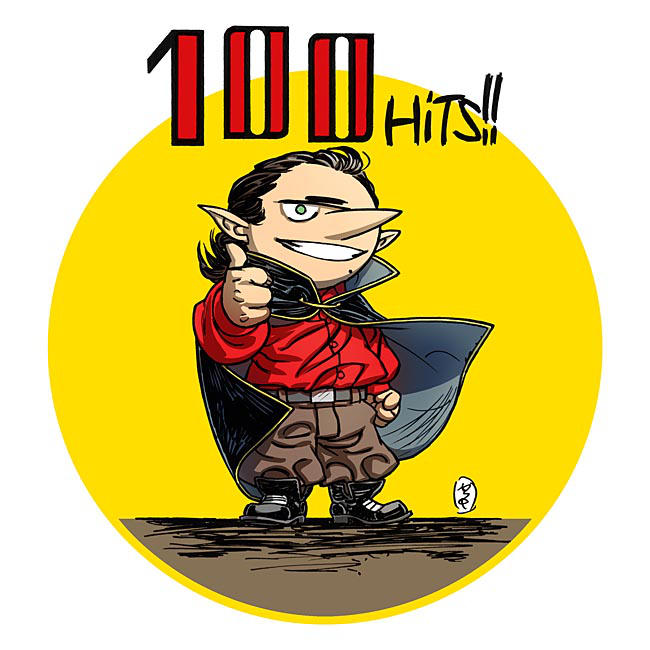 100 hits!! by aexons