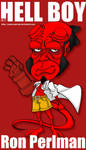 Hellboy alias Ron Perlman by Sunny-X-Ray