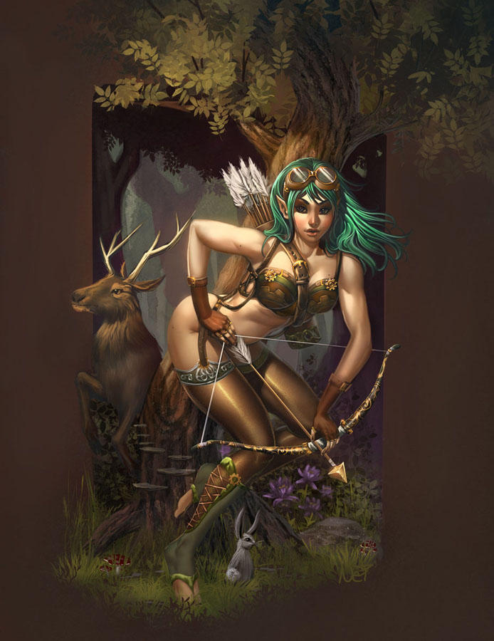 Hunteresque Painted by ToolKitten